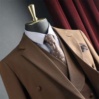 Nouvelle Collection 2026 – Costume Décontracté 3 Pièces pour Homme, Coupe Slim, Idéal Mariage et Banquet – Blazer, Pantalon et Gilet – Ensemble de Luxe pour Marié – Noir