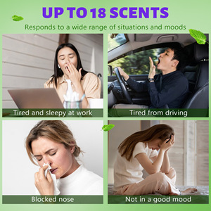 Inhalador Nasal de Aceite Esencial Herbal de Menta para Aromaterapia, Personalizado, con Mentol, para Alivio de la Sinusitis, Venta al Por Mayor - Product Image 4