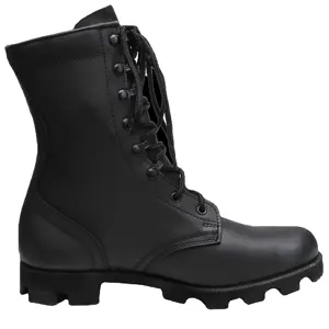Custom Ghana Panama Black Full Leather Combat Combat Shoes Jungle Waterproof Men's Tactical Tactical Boots
