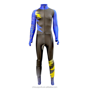 Dernière conception personnalisée courte piste patinage de vitesse en ligne Skin Suit Sportswear Combinaison de <span class=keywords><strong>ski</strong></span> Combinaison Vêtements de <span class=keywords><strong>ski</strong></span> - Product Image 4