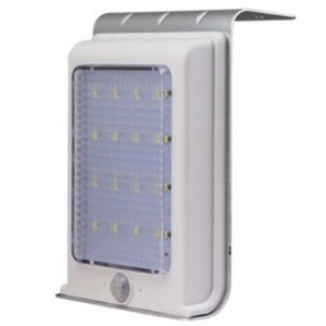 Lampe murale solaire LED extérieure avec capteur de mouvement 1W, étanche, pour couloir et cour - Product Image 3