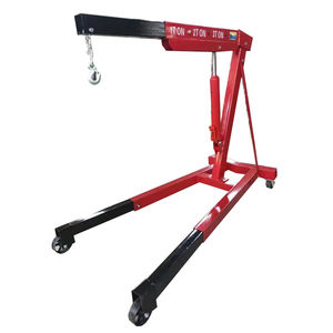 Diskon besar 2 Ton 3Ton kerekan lipat mesin derek Cina 2000Kg Manual hidrolik truk bengkel pengangkat derek - Product Image 1