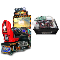 Machine de jeu d'arcade de conduite Dirty Driving, kit complet à monter soi-même, fonctionnement à pièces, simulateur de conduite vidéo, jeu de course automobile, kit d'arcade de simulation de course