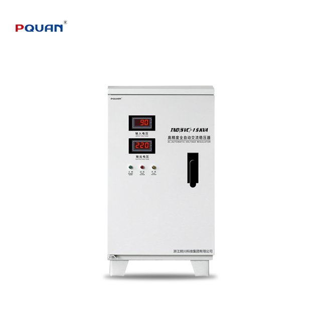 Single-phase 220v Automatic Ac Power Voltage Supply Stabilizers 15Kva Voltage Regulator