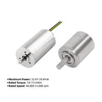 Motor de Pinza Robótica PrimoPal de Alta Precisión, Motor Sin Ranuras de 16 mm, Alta Velocidad 44000 rpm, Mini Motor Sin Núcleo y Sin Escobillas para Uso Médico