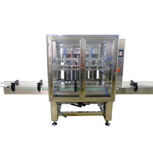 Production automatique de machine de remplissage de gelée de pétrole de pot de remplissage de liquide de jus d'huile de bouteille Lline - Product Image 1