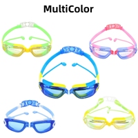 New Star Kids Lunettes de natation haute définition Lunettes de natation anti-buée imperméables avec lentille bleue pour enfants pour cyclisme Cadre PC