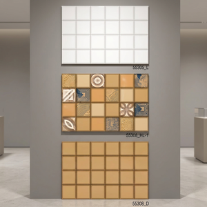 Azulejos de cerámica decorativos de moda de diseñador moderno de fabricante indio de China empresa de porcelana tamaños 12x18 30x45 300x450 - Product Image 6