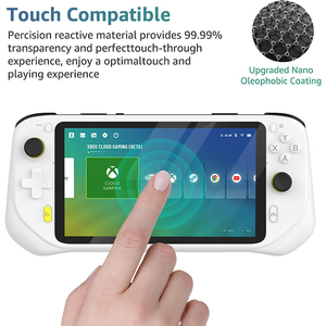 Protecteur d'écran de console de jeu <span class=keywords><strong>Premium</strong></span> 9H 2.5D HD clair anti-rayures 7 pouces pour ordinateur de poche Logitech <span class=keywords><strong>G</strong></span> Cloud Gaming - Product Image 2