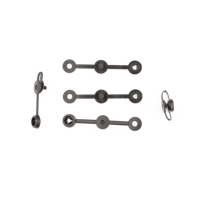 Bouton de sécurité antivol jetable à usage unique pour bracelet, attache de vêtement, clip, perles en plastique