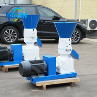 Ligne de production d'aliments pour volailles de petite taille 1000 kg/h, machines de traitement des aliments