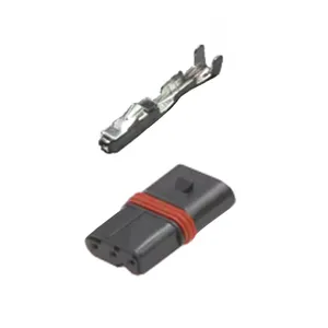 3 Pin женский электрические разъемы для автомобилей, водонепроницаемый Автомобильные Разъемы IIIB DJ7031W-0.6-21