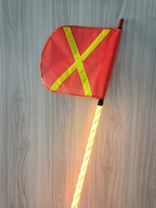 Nouvelle lampe LED Whip pour ATV/UTV/RZR, marque BMF Whip, 5050LED, plastique, IP67, étanche, base en aluminium à ressort, modèle WD107, origine GUA - Product Image 4