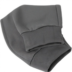 Conjunto Deportivo de Invierno para Hombre, Color Gris, 100% Algodón, Ligero, con Capucha, Pantalones y Sudadera de Corte Largo, Transpirable, de Color Sólido - Product Image 5