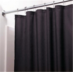 Rèm Phòng Tắm Màu Trơn Chất Lượng Cao 2020 Kích Thước Tùy Chỉnh Với Móc Kim Loại - Product Image 1