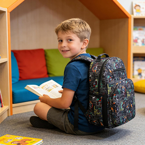 Sac à dos ergonomique pour filles, idéal pour les élèves du CP au CM2, avec support d'épaule et grande capacité, vente en gros - Product Image 1