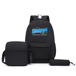 <b>Lunch</b> Box Kids <b>Set</b> for School with Bag Printing Backpack Backpack Waterproof Kid School Bags - Product Image 4