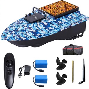 Bateau télécommandé pour la pêche, bateau <span class=keywords><strong>de</strong></span> précision pour le lancer <span class=keywords><strong>de</strong></span> leurres, portée <span class=keywords><strong>de</strong></span> 546 yards, capacité <span class=keywords><strong>de</strong></span> 4,4 lb, deux batteries <span class=keywords><strong>de</strong></span> 5200 mAh, pour les passionnés <span class=keywords><strong>de</strong></span> pêche - Product Image 1