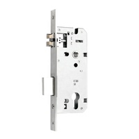 Ensemble de corps de serrure en laiton Euro Standard 6085/8650 pour porte d'hôtel, serrure à mortaise