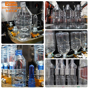 ماكينة خط زجاجات الحيوانات الأليفة الأوتوماتيكية الكهربائية بالكامل Q10L1 500BPH معدات 1 تجويف 10L سعر أوتوماتيكي - Product Image 5