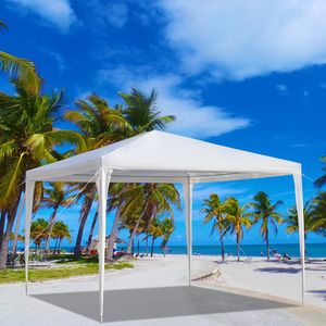 10'x10' Heavy Duty Aluminum <b>Canopy</b> <b>Outdoor</b> Party Wedding Gazebo Pavilion - Product Image 2