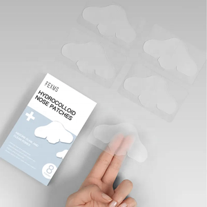 แผ่นแปะจมูกไฮโดรคอลลอยด์ยี่ห้อส่วนตัว ดูดซับสิ่งสกปรก แผ่นแปะรักษาสิว ทำความสะอาดรูขุมขนอย่างล้ำลึกข้ามคืน - Product Image 5