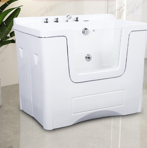 Popular Bañera Spa para Mascotas de Gran Tamaño con Múltiples Boquillas de Agua Ajustables para Aseo de Mascotas Pequeñas en Apartamentos - Product Image 3