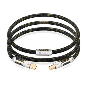 Chất lượng cao OCC mạ vàng <span class=keywords><strong>USB</strong></span> Cáp âm thanh với sợi carbon mạ Vàng C-C A-B kết nối Mixer <span class=keywords><strong>DAC</strong></span> máy tính Hifi <span class=keywords><strong>USB</strong></span> - Product Image 1