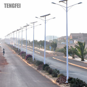 2025 công nghệ mới ngoài trời 60W 90W 120W tất cả trong một đèn đường năng lượng mặt trời - Product Image 1