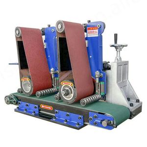 Machine de polissage industrielle automatique motorisée pour métaux, puissance 2,2 kW, pour débavurage facile des surfaces d'aluminium, de fer et d'acier, garantie 1 an - Product Image 1