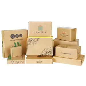 Groothandel Custom Gedrukt Grote Verzending Pakket Box Factory Op Verkoop
