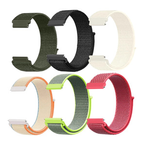 Correa de Reloj Elástica de Nailon, 18mm/20mm/22mm, Correa de Repuesto de Liberación Rápida para Samsung/<span class=keywords><strong>Garmin</strong></span>/<span class=keywords><strong>Fitbit</strong></span> - Product Image 4