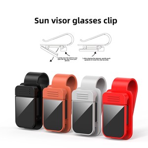New Interior Accessory <b>Car</b>-Mounted Glasses <b>Clip</b> Personalized Plastic Sunglasses Holder Visor Storage - Product Image 5