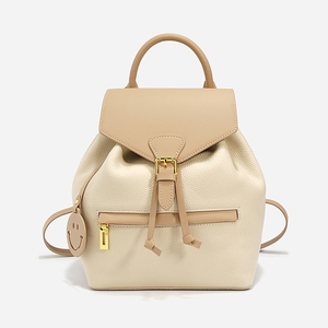 <span class=keywords><strong>Sac</strong></span> à dos pour femmes <span class=keywords><strong>2023</strong></span> nouvelle mode à la mode Senior Sense sacs d'école en cuir véritable Style collège grande capacité Pack de voyage - Product Image 1