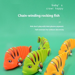 Nhà máy jincan Bán Buôn Đồ chơi gió mùa xuân đu cá phim hoạt hình nam và nữ kho báu trẻ em câu đố học cách leo lên - Product Image 6