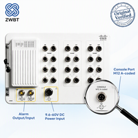 Commutateur Cisco Catalyst IE-3400H-24FT-E, robuste, IP67, 24x FE M12 D-Code, -40°C à 75°C, montage mural, sans ventilateur, Network Essentials