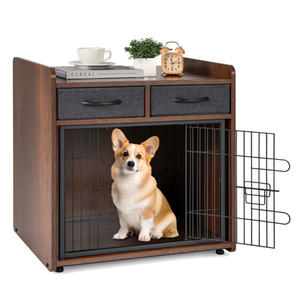 <span class=keywords><strong>Casa</strong></span> para Perros JX Moderna de Madera Maciza con Dos Espacios de Almacenamiento con Cajones. Se puede utilizar como mueble decorativo. - Product Image 3