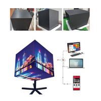 Display LED Cubo Magico Intelligente a 5 Facce P2.5 P3, Schermo Sospeso per Interni ed Esterni