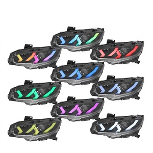 Conjunto de Faros Delanteros para 10.ª Generación, 12V 50W LED, Luz Diurna Modificada, Iluminación Mejorada, Aclara tu Conducción con 50W de Potencia - Product Image 2