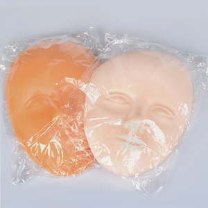 5D Silicone Face Tattoo <b>Training</b> <b>Head</b> Permanent Makeup Lip Eyebrow Practice Skin Model for PMU Students - Product Image 2