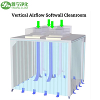 Salle blanche YANING (Salle blanche simple) avec filtre HEPA FFU pour usage industriel/laboratoire