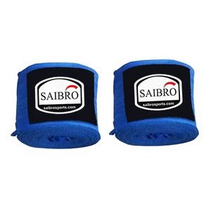 Vendas de Boxeo SAIBRO para Invierno, de Algodón Azul, Longitud Ajustable, Transpirables, Duraderas, Protección para Entrenamiento - Product Image 4