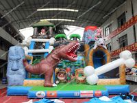 Pierre Age aire de jeux gonflable Dragon gonflable maison de rebond parc d'attractions gonflable à vendre