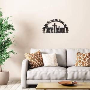 كلمة حديثة فن الكتاب المقدس المسيحي الإيمان الكتاب المقدس آية ديكور المنزل علامة تزيين المنزل لوحة مكتب هدايا الكنيسة - Product Image 5