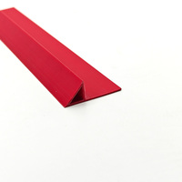 Perfil de Extrusión de Plástico PVC de Alta Calidad, Forma Triangular, Color y Forma Personalizados, para Construcción