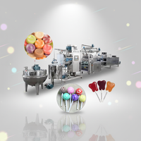 Machines à bonbons durs, machine à fabriquer des bonbons, ligne de production automatique de sucettes