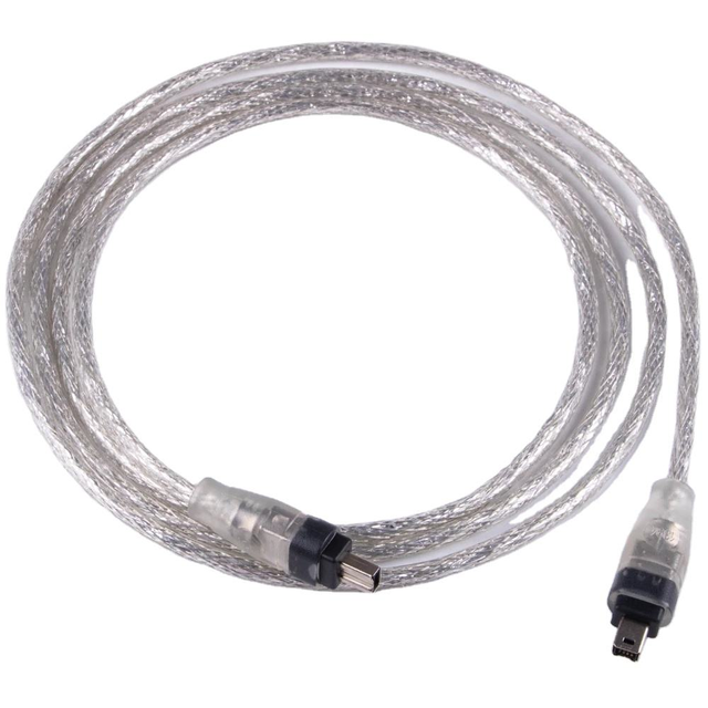 1.5M 4P 4 Pin to 4 Pin IEEE 1394 Adapter Cable 4Pin to Firewire Cable