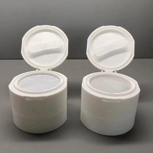 Benutzer definierte Luxus runde spezielle magnetische 100 g Kosmetik verpackung leere Plastik creme Glas für Ton Gesichts maske Hautpflege behälter - Product Image 1