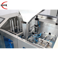 Machine d'emballage automatique HZPK pour sachets en plastique et en papier à fermeture éclair, pour aliments, thé, poudre de café, remplissage, scellage et impression