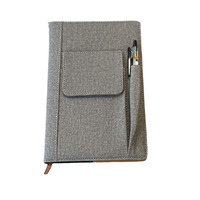 2025 papier imprimé personnalisé Design classique agenda d'affaires haut Journal en cuir Pu couverture rigide Journal planificateur cahier avec poche